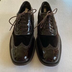 DSQUARED2 Men’s Leather Wingtip Oxfords Golf Shoes Size 43
